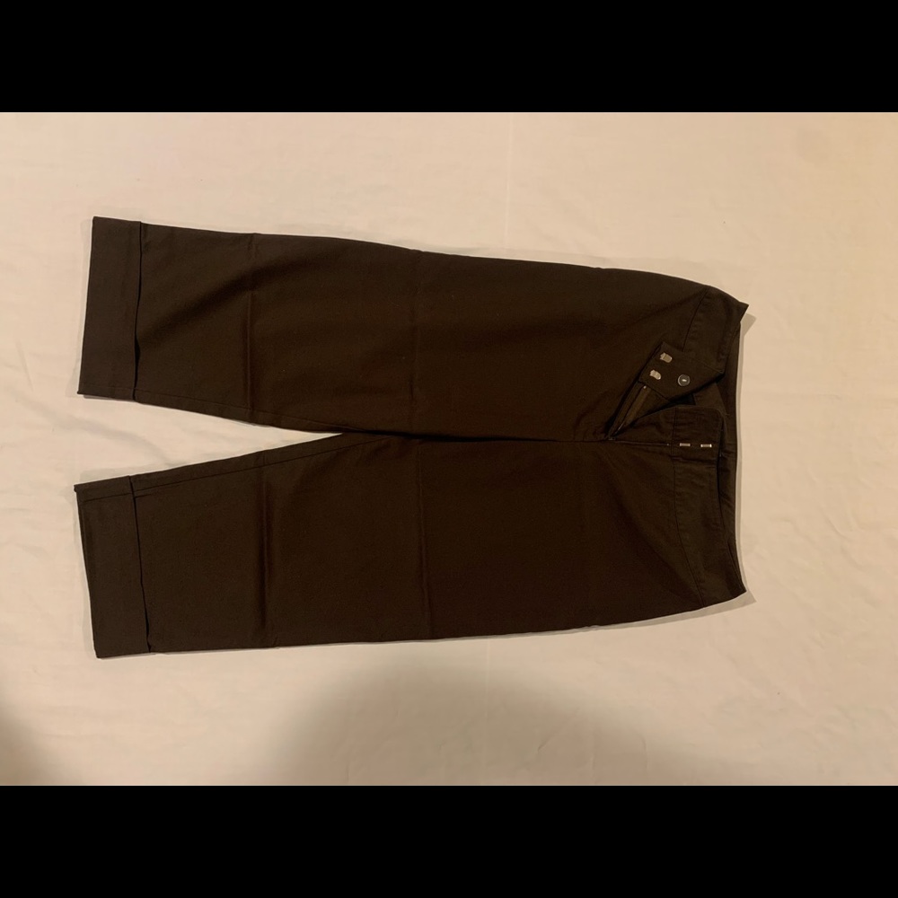 Women’s Brown Capri Slacks